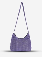 Sac à Bandoulière Décontracté Zippé à Paillettes