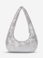 Sac à Bandoulière de Soirée Métallisé Brillant
