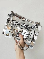Sac à Bandoulière Disco Paillettes Brillantes