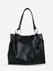 Sac à Bandoulière en Couleur Unie avec Grande Capacité