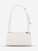 Sac à Bandoulière Gaufré en Couleur Unie