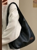 Sac à Bandoulière Simple en Cuir PU de Grande Capacité