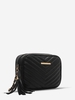 Sac à Bandoulière Zippé à Chaîne à Franges