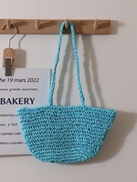 Sac Fourre-tout de Plage et Vacances Tressé en Paille