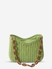 Sac Fourre-tout de Plage Tressé Coloré en Paille