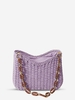 Sac Fourre-tout de Plage Tressé Coloré en Paille