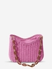 Sac Fourre-tout de Plage Tressé Coloré en Paille