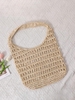 Sac Fourre-Tout Epaule en Paille pour Plage Vacances