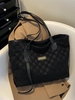 Sac Fourre-tout Motif de Lettre à Carreaux