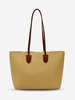 Sac Fourre-tout Simple en Couleur Unie avec Grande Capacité