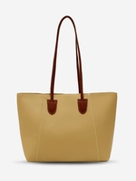 Sac Fourre-tout Simple en Couleur Unie avec Grande Capacité