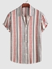 Shirt de Vacances Motif Rayé L Multi a