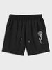 Short à Imprimé Rose avec Poche à Cordon L Noir