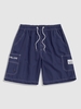 Short Cargo Cousu Patch avec Multi-Poches à Cordon de Serrage 2xl Bleu profond