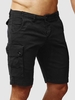 Short Cargo en Couleur Unie L Noir