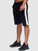 Short Contrasté avec Poche à Cordon Xxl Noir