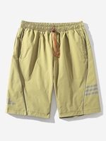 Short Décontracté Lettre à Cordon M Deep yellow