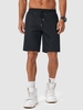 Short de Base Décontracté en Couleur Unie S Noir