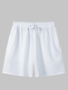 Short de Séchage Rapide avec Poche Zippée Design Xl Blanc