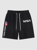 Short Graphique 100% Coton Streetwear Xl Noir