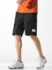 Short Lettre avec Poche Jointive M Noir