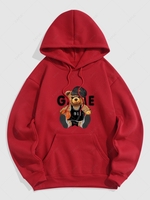 Sweat à Capuche Motif D