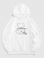 Sweat à Capuche Motif D