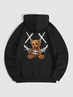 Sweat à Capuche Motif D