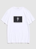 T-shirt à Imprimé Astronaute Graphique à Manches Courtes 2xl Blanc