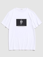 T-shirt à Imprimé Astronaute Graphique à Manches Courtes 2xl Blanc