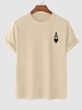 T-shirt à Imprimé Cœur et Carte à jouer Xl Café lumière