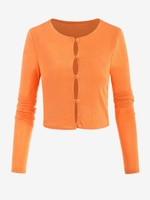 T-shirt de Maillot Confortable Ergonomique pour Passer le Corps avec Manches Longues en Jersey S Orange