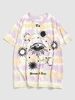 T-shirt Embelli de Lune Teinté et D