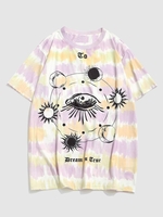 T-shirt Embelli de Lune Teinté et D