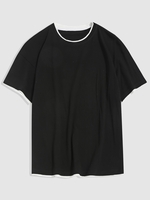 T-shirt Graphique à Imprimé Caractère Chinois Lion Dansant 2xl Noir