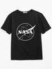 T-shirt Graphique à Imprimé Lettre Etoile Xxl Noir
