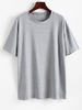T-shirt Jersey Diagonale Entrelacé S Gris