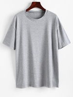T-shirt Jersey Diagonale Entrelacé S Gris