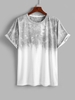 T-shirt Teinté Manches Courtes à Col Rond S