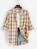 Veste Boutonnée à Carreaux Xl Deep yellow