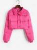 Veste Doudoune Matelassée Courte M Rose clair
