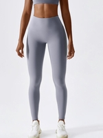 Women Sports Legging de Sport à Taille Haute S Violet clair