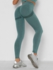 Women Sports Legging de Sport et Yoga Respirant sans Couture à Taille Haute M Vert
