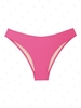 ZAFUL Bas de Bikini Côtelé S Rose clair
