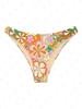 ZAFUL Bas de Bikini Fleuri Cheeky Xs Multi a