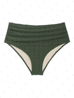ZAFUL Bas de Bikini Gainant Texturé Nid D