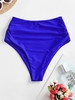 ZAFUL Bas de Bikini Simple M Bleu cobalt