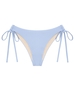ZAFUL Bas de Bikini Texturé Cintré S Bleu clair