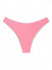 ZAFUL Bas de Bikini Texturé Nid D