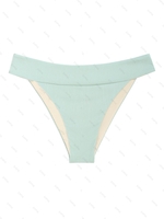 ZAFUL Bas de Bikini Texturé S Vert clair
